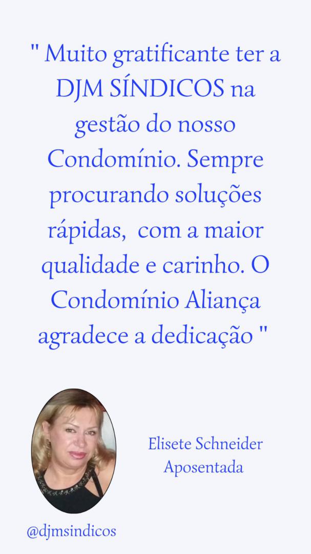 Depoimento de Elisete Schneider